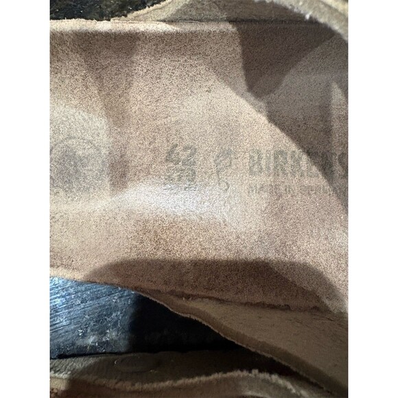 Birkenstock Arizona Men's Sandals Beige 2-Strap Buckle EU 42 US 9 - Picture 8 of 9